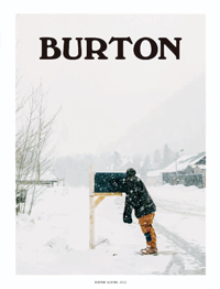 BURTON 2015 カタログ *** CHUS & WEST board crew / SURF SKATE SNOW LAB.